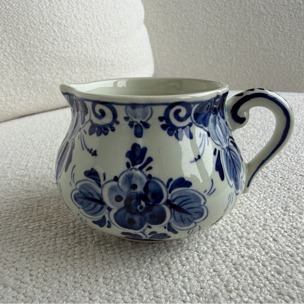 Blue and White Delft Creamer